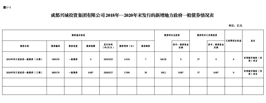 乐动网页版登录入口-2018年—2020年末发行的新增地方政府一般债券情况表